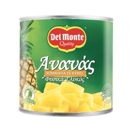 Del Monte Κομπόστα Ανανά Κύβοι Σε Φυσικό Χυμό 260g