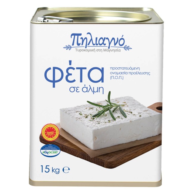 Πηλιαγνό Φέτα Δοχείο Π.Ο.Π.