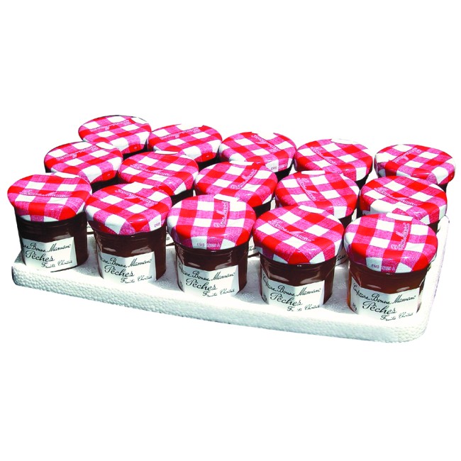 Bonne Maman Μαρμελάδα Ροδάκινο Μερίδες 15x30gr