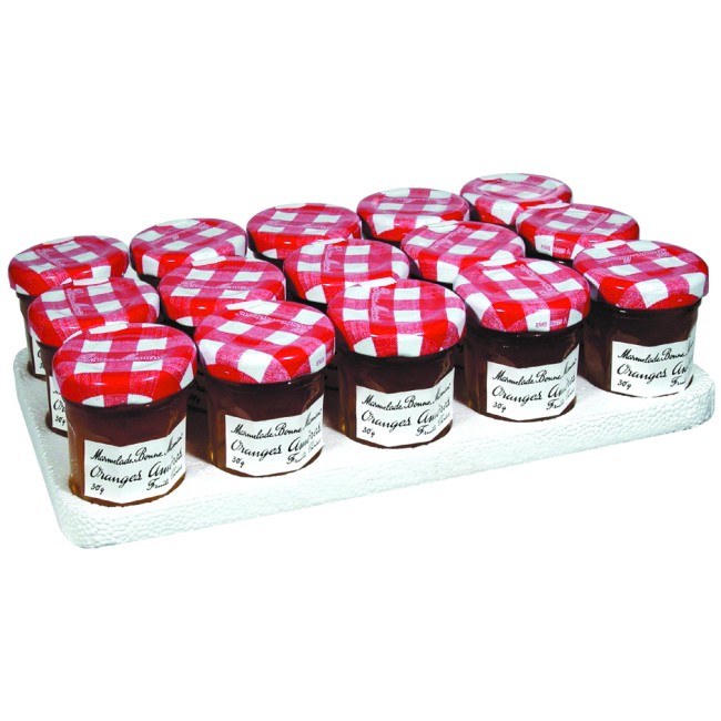 Bonne Maman Μαρμελάδα Πορτοκάλι Μερίδες 15x30gr