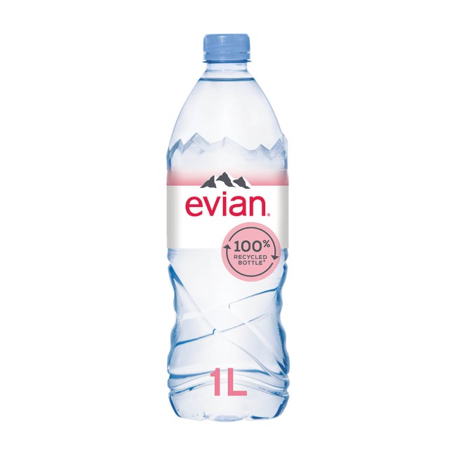 Evian Φυσικό Μεταλλικό Νερό 1lt (Pet)