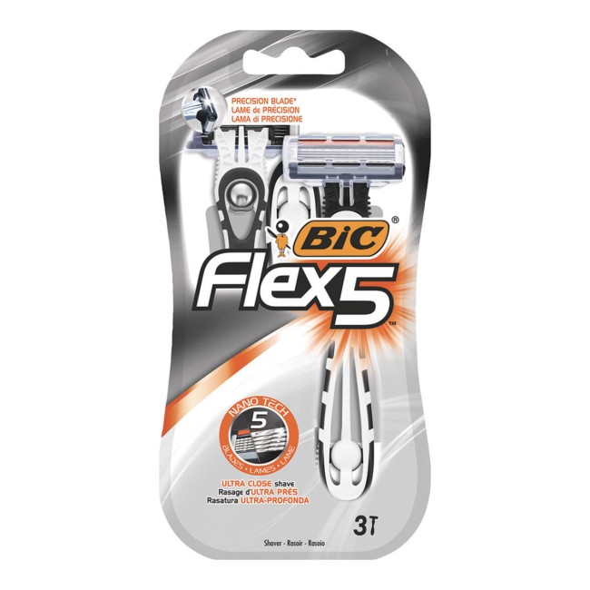Bic Ξυραφάκια Μιάς Χρήσης Comfort 5λεπίδες 3τμχ Bic Ξυραφάκια Μιάς Χρήσης Comfort 5λεπίδες 3τμχ