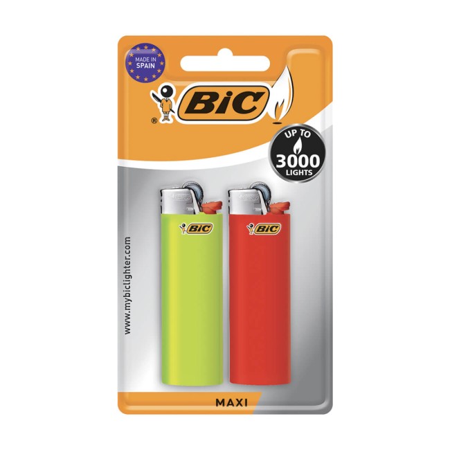 Bic Αναπτήρας Maxi J26 2τμχ