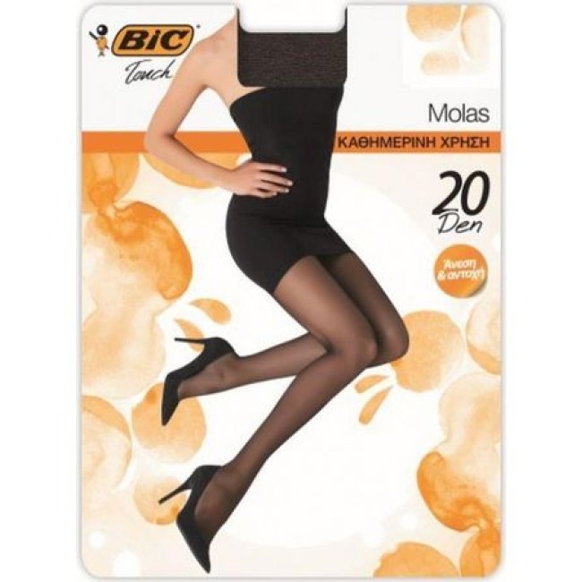 Bic Molas καλσόν 20D μελί extra large συσκευασία