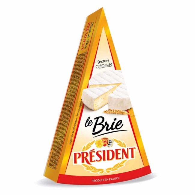 President Τυρί Brie 60% Λιπαρά Τρίγωνο 200gr