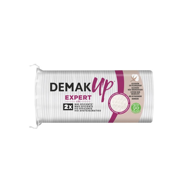 Demak Up Στρογγυλοί Δίσκοι Ντεμακιγιάζ 70τμχ