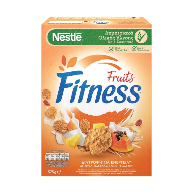 Fitness & Fruits Δημητριακά Φρούτα 375g