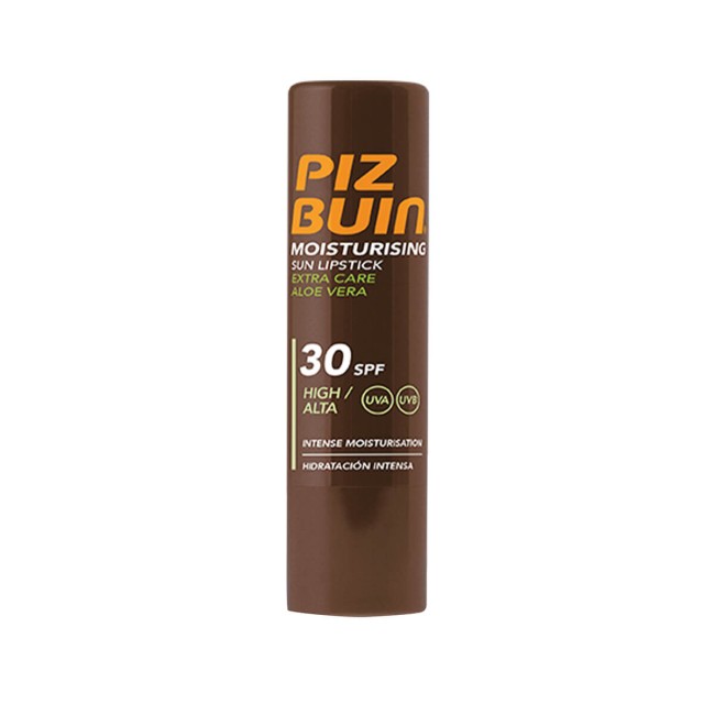 Piz Buin Lipstick Aloe SPF30 4,9g αντηλιακό stick χειλιών με Aloe Vera