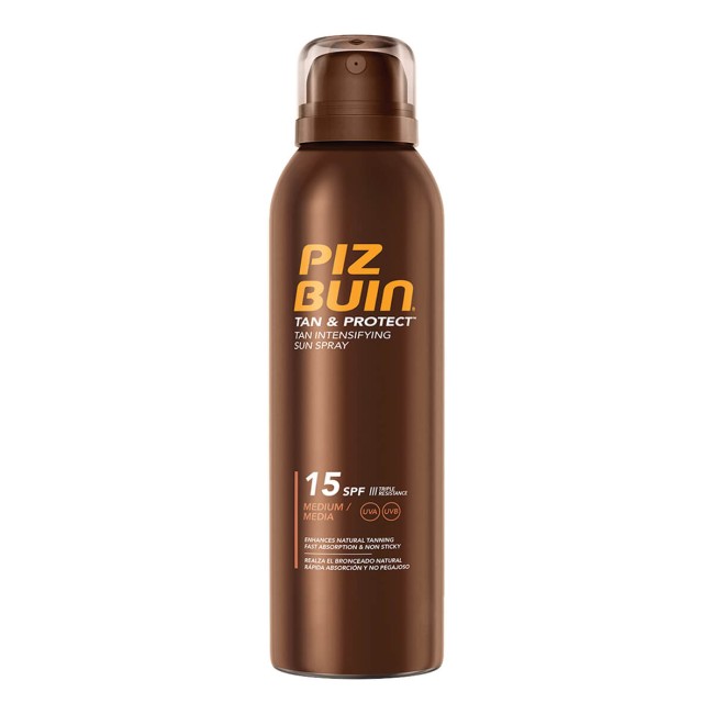 Piz Buin Tan & Protect Intense Spray SPF15 150ml για Προστασία και Ενίσχυση του Μαυρίσματος