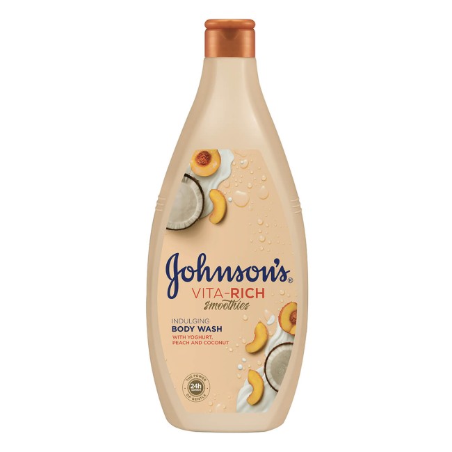 Johnson's Αφρόλουτρο Vita-Rich Peach & Yoghurt 750ml