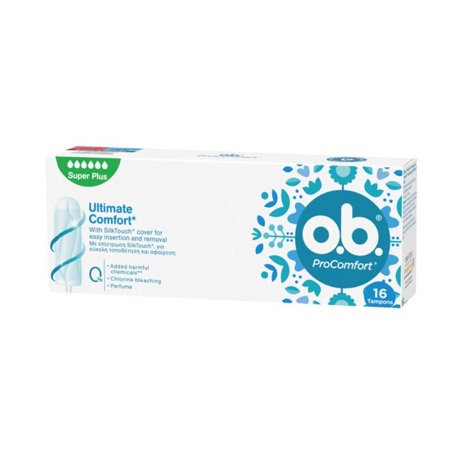 O.B Pro Comfort Super Plus 16τμχ
