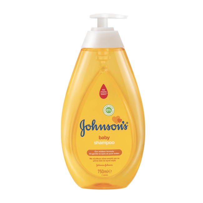 Johnson's Baby Σαμπουάν Regular με Αντλία 750ml