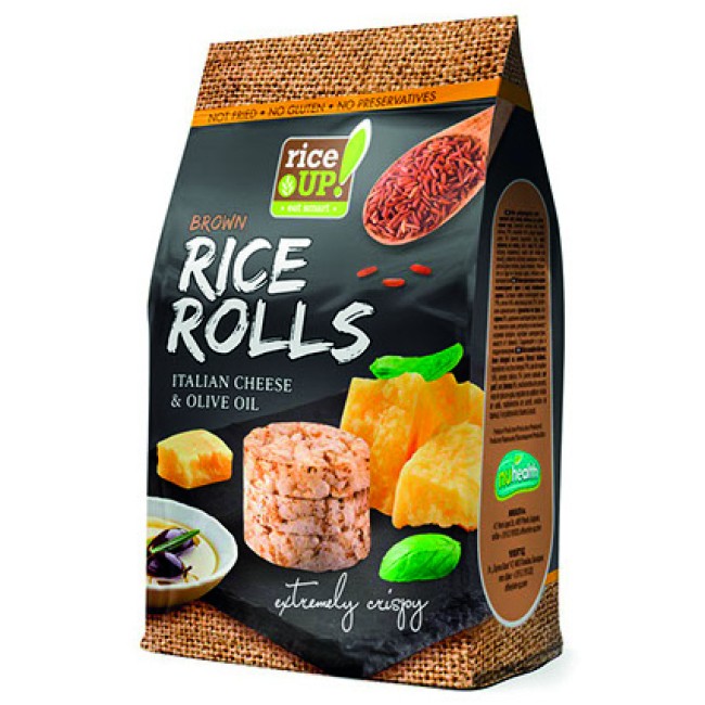 Rice Up! Rolls Τυρί & Ελαιόλαδο 50gr