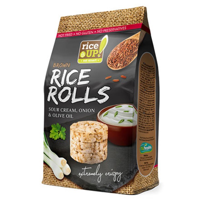 Rice Up! Rolls Sour Cream, Κρεμμύδι & Ελαιόλαδο 50gr