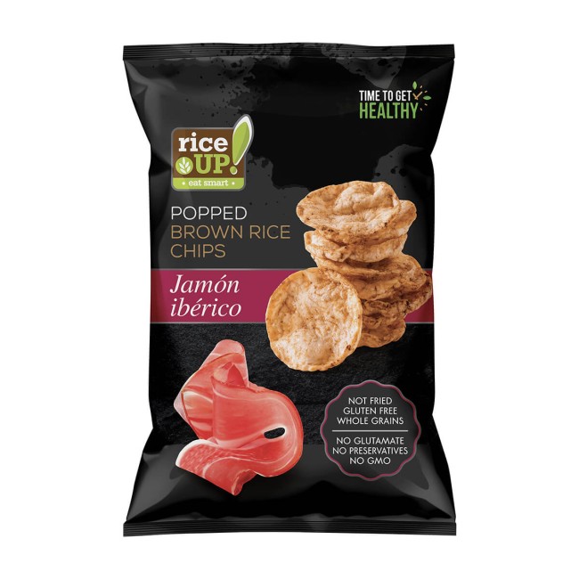 Rice Up! Chips Ρυζιου με Γεύση Jamon 60gr (gluten free)