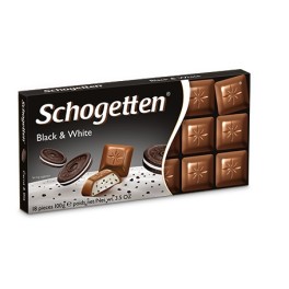 Schogetten Σοκολάτα Black & White 100gr Schogetten Σοκολάτα Black & White 100gr