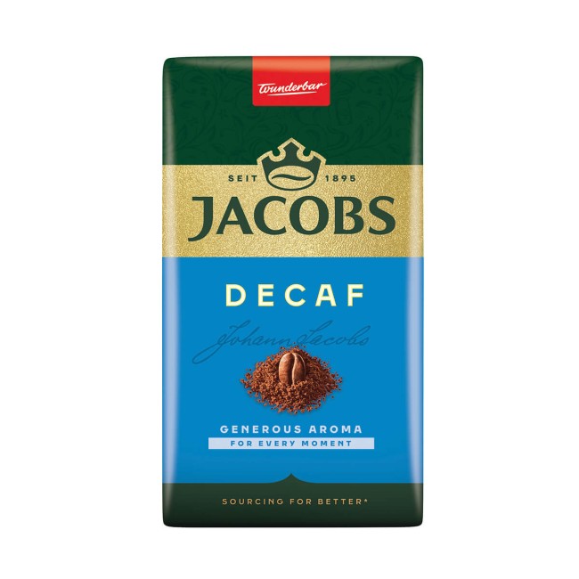 Jacobs Καφές Φίλτρου Decaf  Χωρίς Καφεΐνη 250g