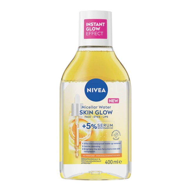 Nivea Skin GlowInfused Serum Micellair Νερό Ντεμακιγιάζ 400ml Nivea Skin GlowInfused Serum Micellair Νερό Ντεμακιγιάζ 400ml