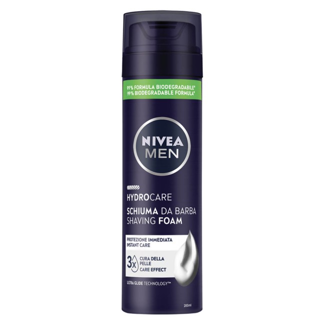 Nivea For Men Αφρός Ξυρίσματος Protect & Care 200ml