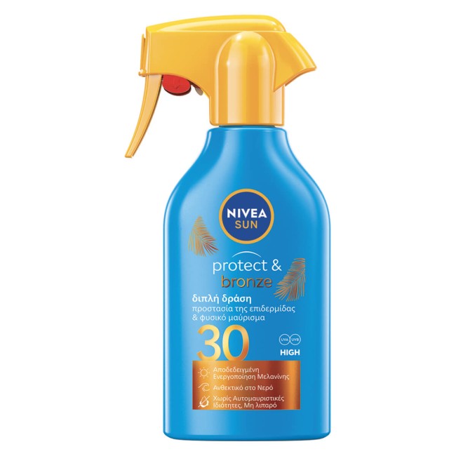 Nivea Sun Protect & Bronze Λάδι Ενεργοποίησης Μαυρίσματος SPF30 250ml