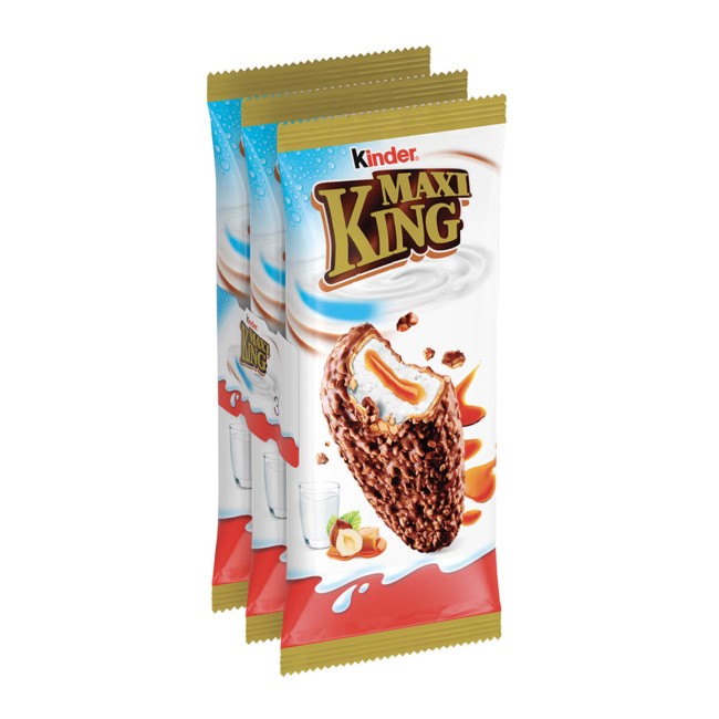 Kinder Maxi King Γκοφρέτες 3X35gr Kinder Maxi King Γκοφρέτες 3X35gr