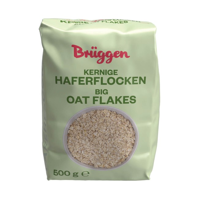 Bruggen Νιφάδες Βρώμης Ολόκληρες 500gr