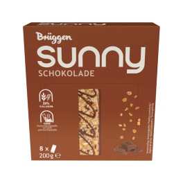 Bruggen Sunny Muesli Snack Με Σοκολάτα 8x25gr