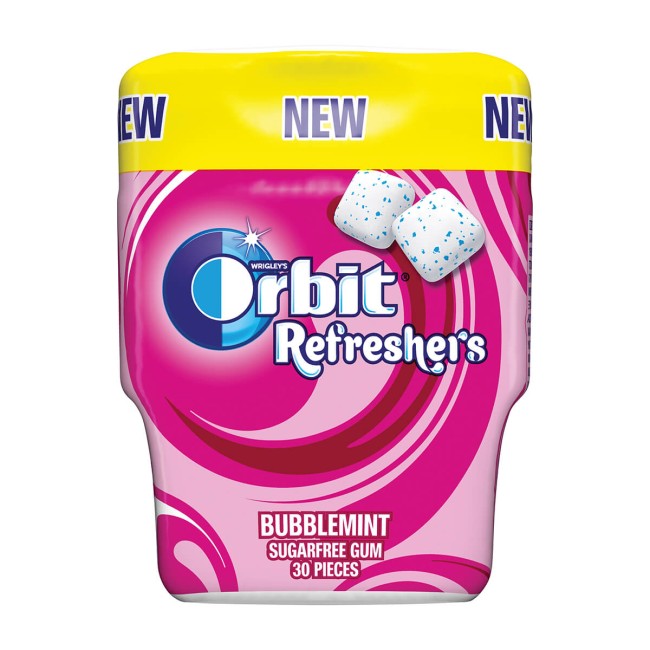 Orbit Refreshers Τσίκλες Bubblemint 67g Orbit Refreshers Τσίκλες Bubblemint 67g