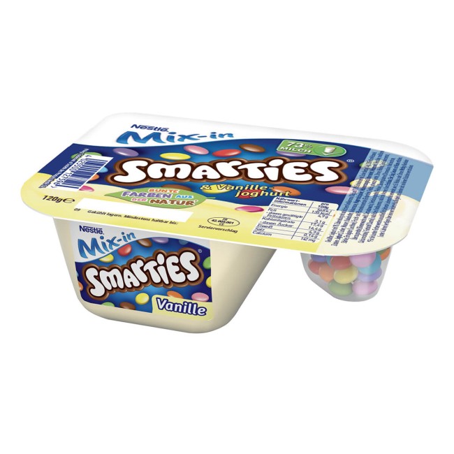 Smarties Επιδόρπιο Βανίλιας Mix In 120g
