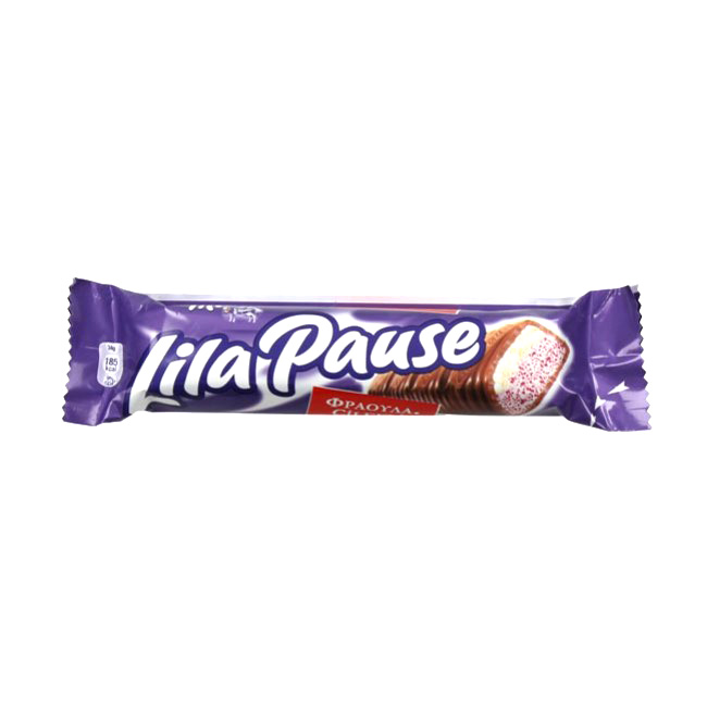 Lila Pause Σοκολάτα Φράουλα 34gr