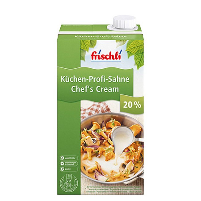 Frischli Κρέμα Γάλακτος Μαγειρικής 20% Λιπαρά 1lt