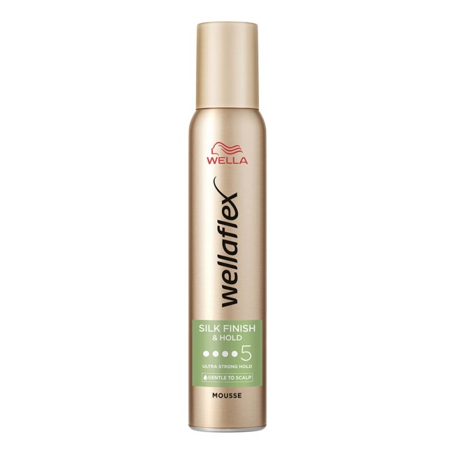 Wellaflex Αφρός Μαλλιών Silk Finish & Hold 200ml