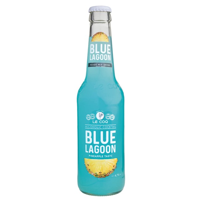 Le Coq Cocktail Blue Lagoon 4,7% Alc. 330ml