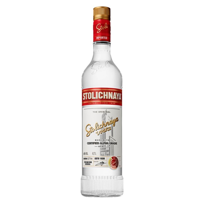 Stolichnaya Original Vodka 38% Αλκοόλ 700ml