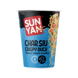 Sun Yan Instant Nooodles Πάπια Κύπελλο 65gr Sun Yan Instant Nooodles Πάπια Κύπελλο 65gr