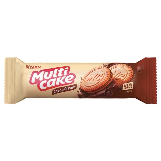 Roshen Multicake Κρέμα Κακάο 180gr