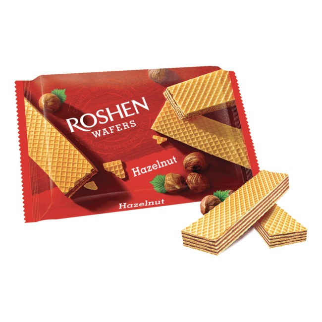 Roshen Γκοφρέτα Με Φουντούκι 72gr