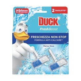 Duck Μπλοκ Τουαλέτας Fresh Boost Marine Wave 16gr x2τμχ