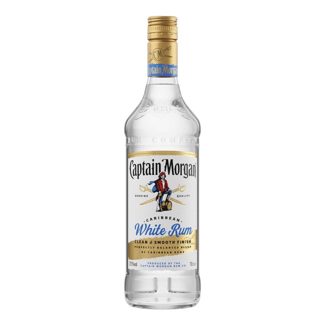 Captain Morgan White Ρούμι 37,5% Αλκοόλ 700ml