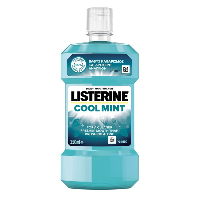 Listerine Cool Mint Στοματικό Διάλυμα 250ml