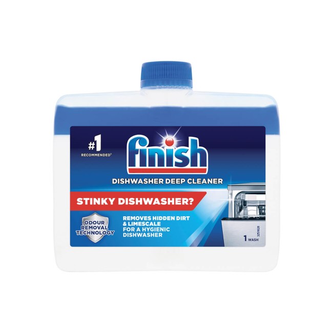 Finish Cleaner Machine Υγρό Συντηρητικό Πλυντηρίου Πιάτων Regular 250ml