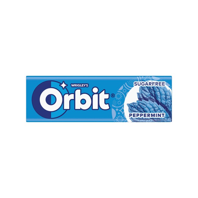 Orbit Τσίχλες PepperMint 14gr