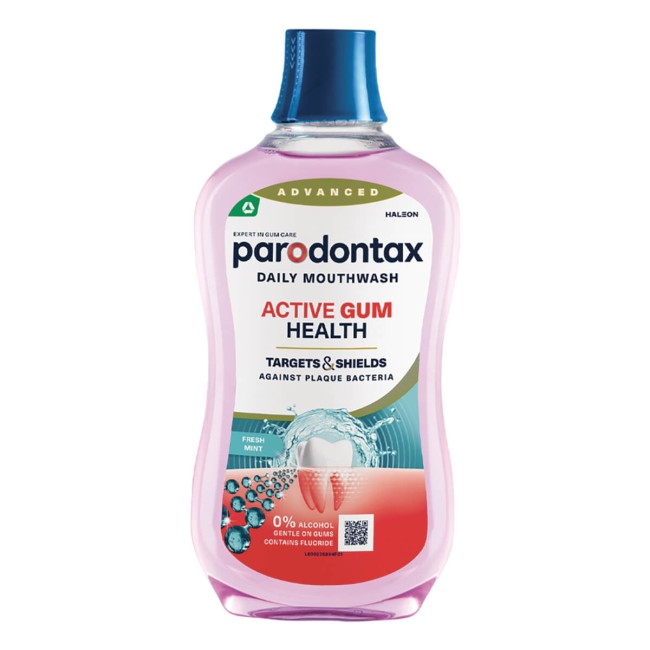 Parodontax Στοματικό Διάλυμα Actrive Gum Extra Frsh Mint 500ml