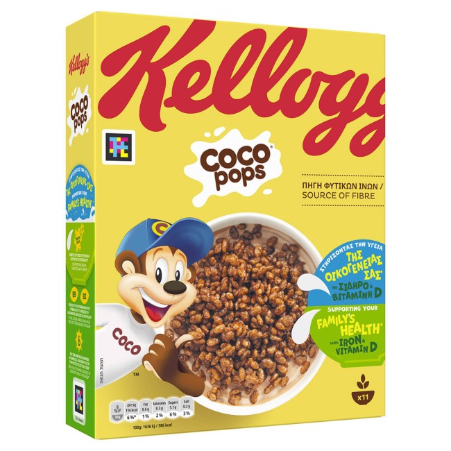 Kellogg's Coco Pops Δημητριακά 330g