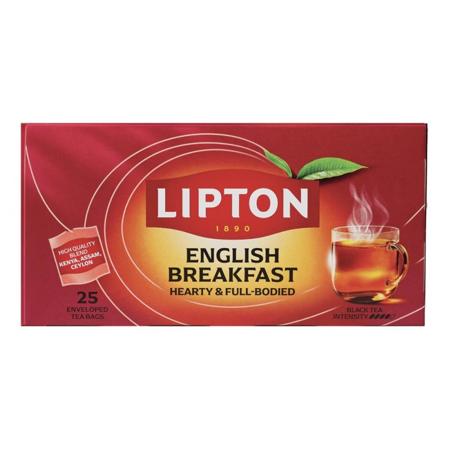Lipton Τσάι English Breakafst 25τμχ
