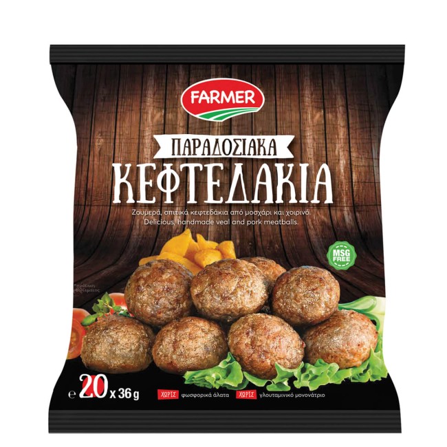 Farmer Παραδοσιακά Κεφτεδάκια 720g