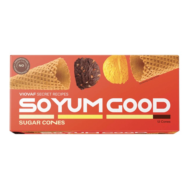 Soyum Good Κώνοι Παγωτού 132gr 12τμχ