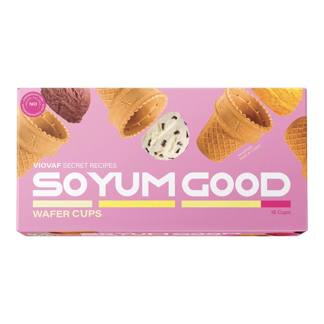 Soyum Good Κουπάκια Βάφλας Παγωτού 16τμχ