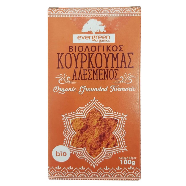Evergreen Κουρκουμάς Bio 100gr