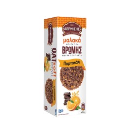 Δερμίσης Cookies Βρώμης Πορτοκάλι & Μαύρη Σοκολάτα 150gr
